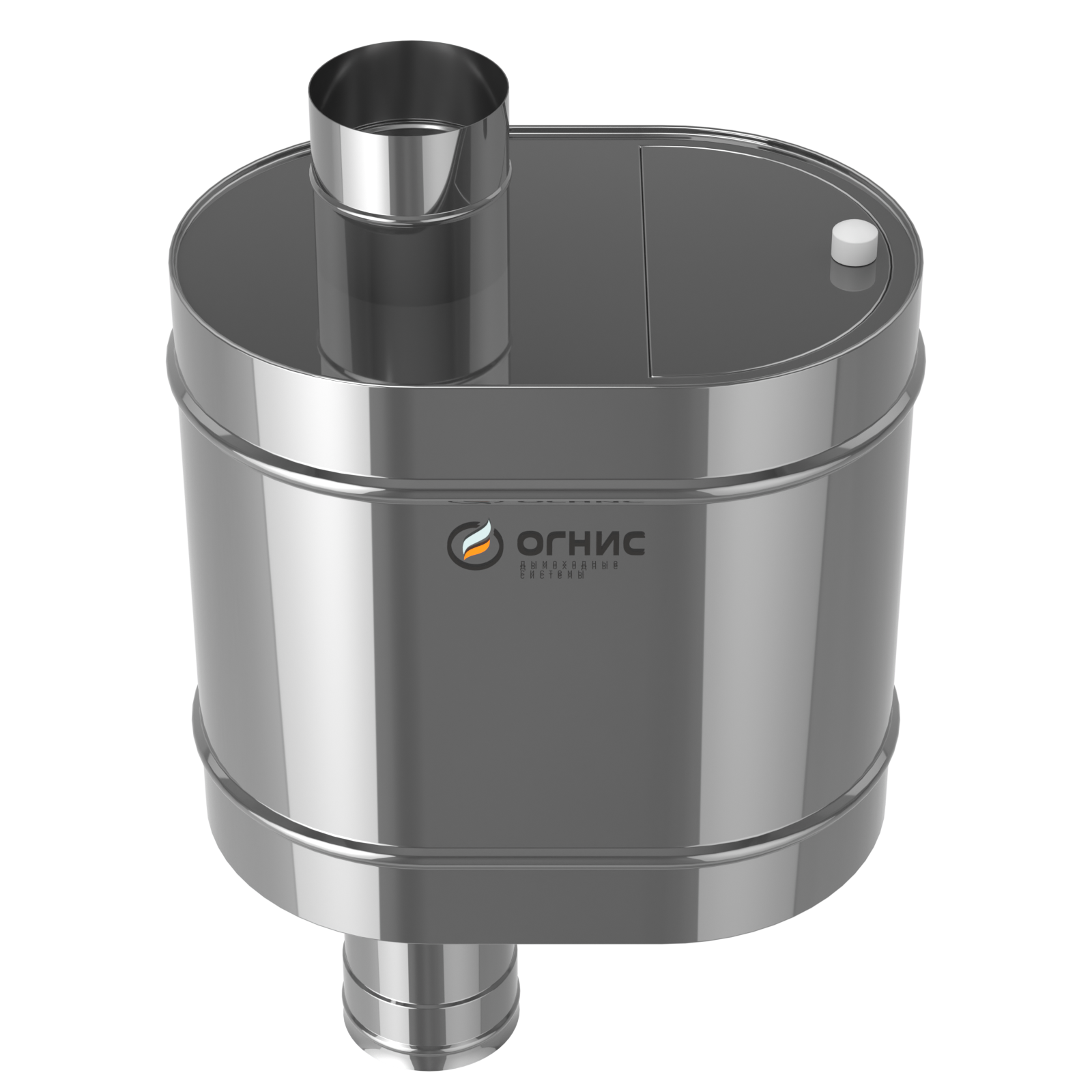 Бак на трубе d 115 Огнис овальный 430/430