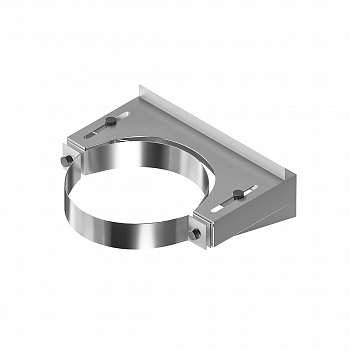 Кронштейн стеновой нерж.1.5мм/0.8мм d80 430/430