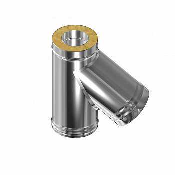 Сэндвич тройник 135* 1.0мм/0.5мм 430/430 D100/180